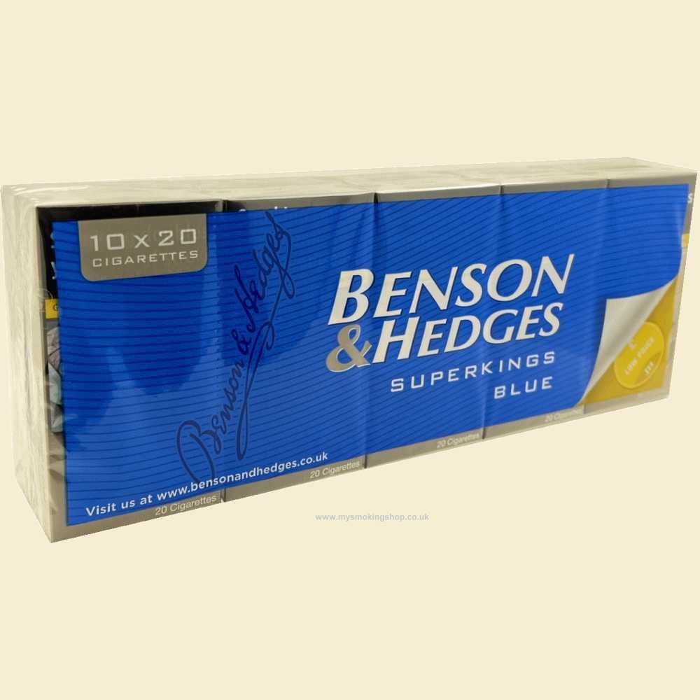 Benson & Hedges Blue Superkings - 10 packs